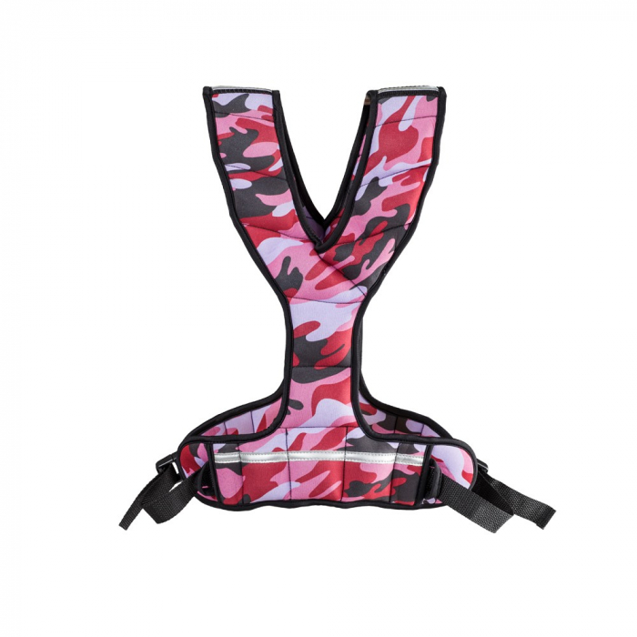 Vesta cu greutati inSPORTline Fitup 3 kg-roz [2]