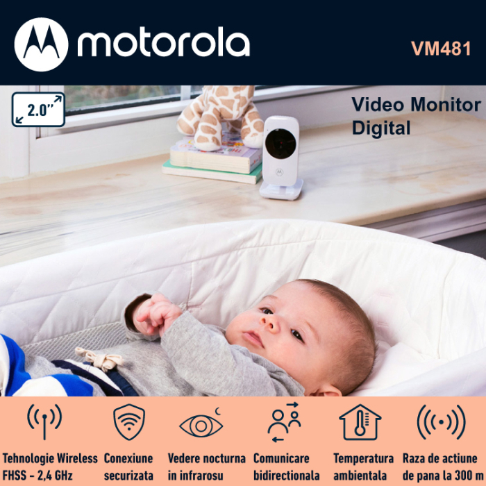 Video Monitor Digital Motorola VM481 [6]