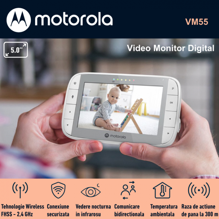 Video Monitor Digital Motorola VM55 [4]