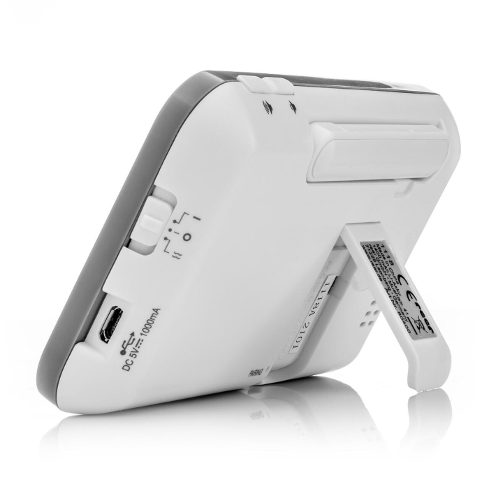 Video monitor digital pentru bebelusi cu camera rotativa si urmarire inteligenta a miscarii, REER BabyCam XL 80440 [17]