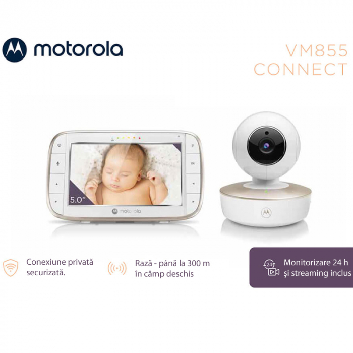 Video Monitor Digital + Wi-Fi Motorola VM855 Connect [4]