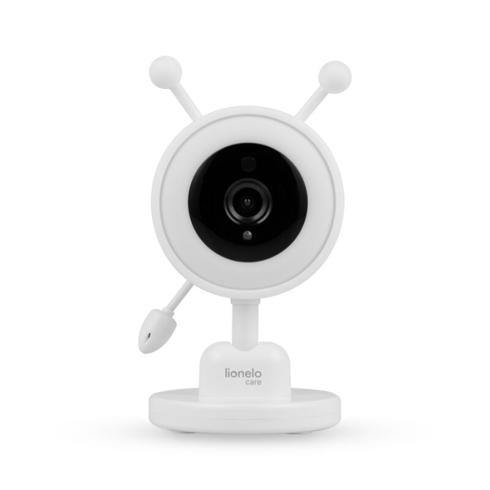 Video monitor, Lionelo, Babyline 3.4, Ecran LCD de 3.5 inch, Raza de actiune pana la 300 m, Conectare 4 camere, Autonomie 8 h, Lampa RGB incorporata, Cantece de leagan, Zoom 4X, Mod nocturn, Alb [4]