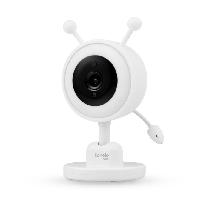 Video monitor, Lionelo, Babyline 3.4, Ecran LCD de 3.5 inch, Raza de actiune pana la 300 m, Conectare 4 camere, Autonomie 8 h, Lampa RGB incorporata, Cantece de leagan, Zoom 4X, Mod nocturn, Alb [6]