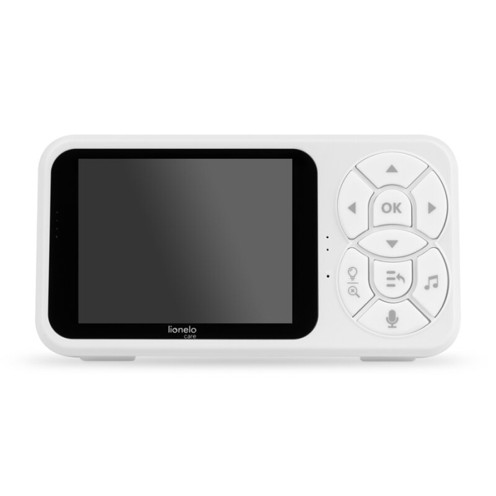 Video monitor, Lionelo, Babyline 3.4, Ecran LCD de 3.5 inch, Raza de actiune pana la 300 m, Conectare 4 camere, Autonomie 8 h, Lampa RGB incorporata, Cantece de leagan, Zoom 4X, Mod nocturn, Alb [16]