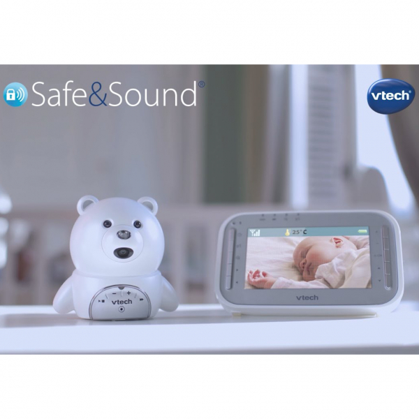 Videointerfon digital bidirectional 4,3 inch BM4200, include melodii si termometru - Vtech [8]
