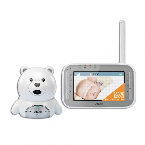 Videointerfon digital bidirectional 4,3 inch BM4200, include melodii si termometru - Vtech [5]