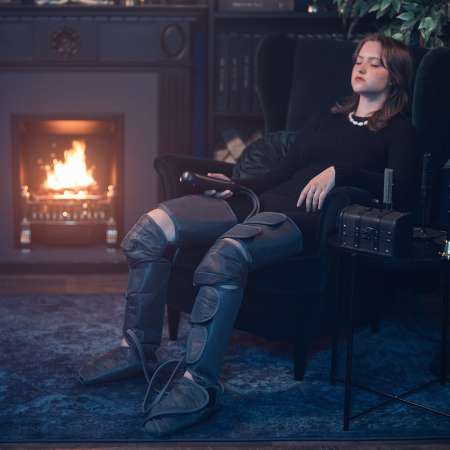 Aparat de Masaj Picioare cu Compresie Aer inSPORTline Beinhowair II [5]