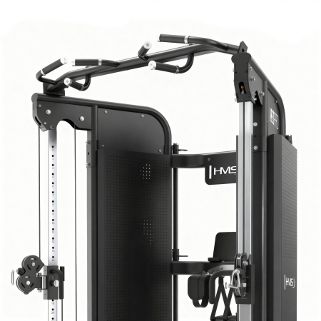 Aparat multifunctional HMS ARES PRO cu bara tractiuni si stiva greutati [10]