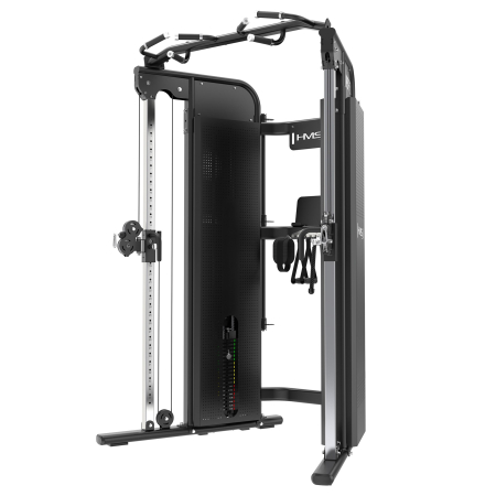 Aparate fitness - Aparat multifunctional HMS ARES PRO cu bara tractiuni si stiva greutati