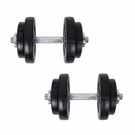 Aparat Multifunctional inSPORTline Power Tower si Set Gantere 3-50 kg [7]