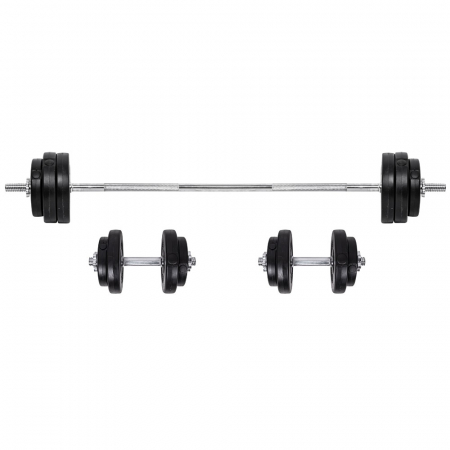Aparat Multifunctional inSPORTline Power Tower si Set Gantere 3-50 kg [5]