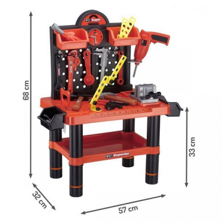 Atelier de lucru ECOTOYS pentru copii HC102648 [3]