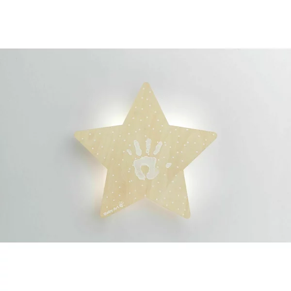 Lampi de veghe - Baby Art Lampa de Veghe cu Amprenta WOODEN