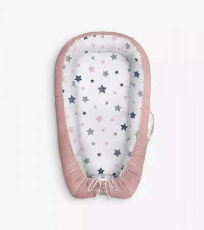 Baby Nest Klups Velvet Roz V101 [2]