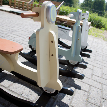 Balansoar Childhome Scooter, MDF Alb [2]
