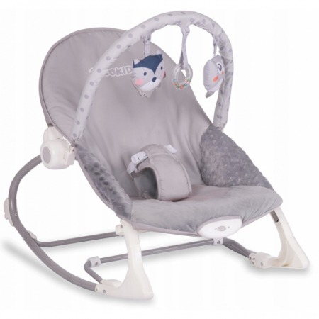 Leagane / Balansoare / Sezlonguri - Balansoar cu vibratii Ricokids 7308 - Gri