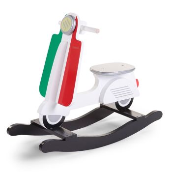 Calut Balansoar - Balansoar din lemn tip Scooter Italy - Childhome