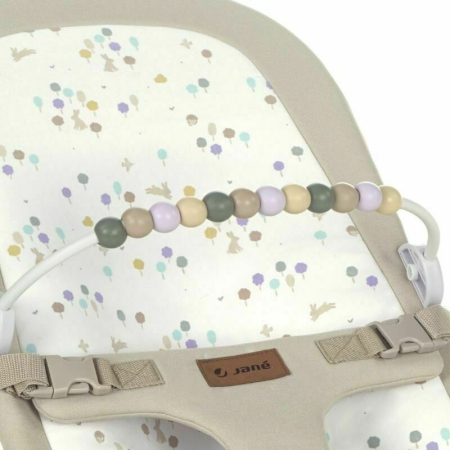 Balansoar, Jane, Ballu, Pliabil, cu bara de jucarii si spatar reglabil in 3 pozitii Iris [3]