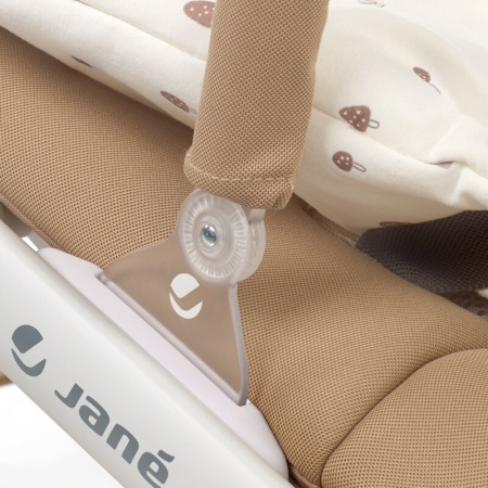 Balansoar, Jane, Fold, Pliabil, Bara de jucarii si spatar reglabil, Sesame [2]