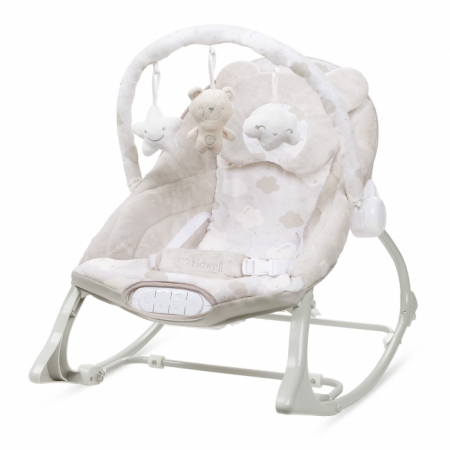 Balansoar multifunctional cu sunete si jucarii Kidwell Pino - Bej [7]