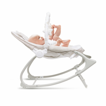 Balansoar multifunctional cu sunete si jucarii Kidwell Pino - Bej [2]