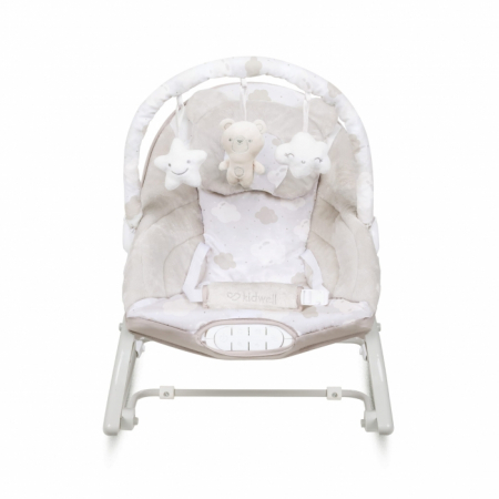 Balansoar multifunctional cu sunete si jucarii Kidwell Pino - Bej [6]