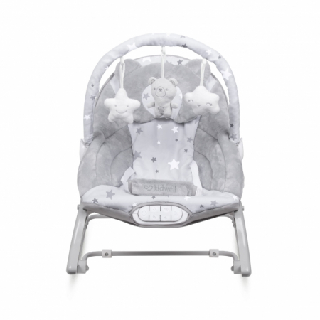 Balansoar multifunctional cu sunete si jucarii Kidwell Pino - Gri [8]