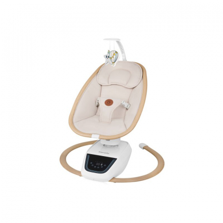 Leagane / Balansoare / Sezlonguri - Balansoar si sezlong Lionelo Olivia 2 in 1 Electric cu leganare 3D Bej