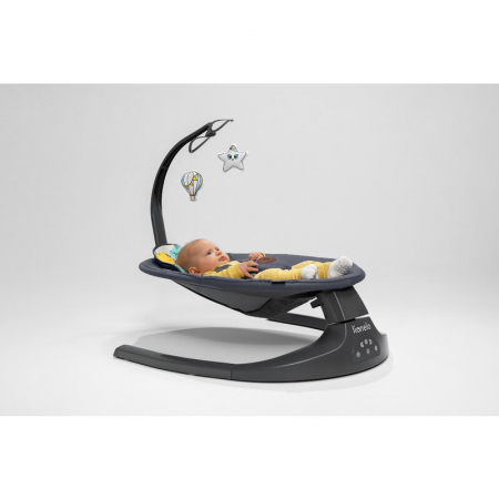 Balansoar si sezlong  Lionelo Ralf 2 in 1 Electric Gri/Alb [36]