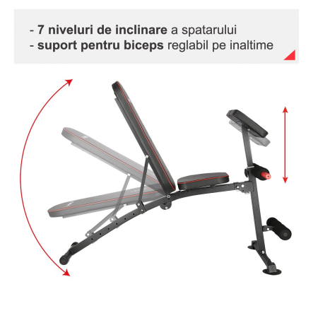 Banca exercitii reglabila HMS L8021 [2]