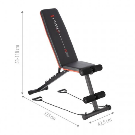 BANCA MULTIFUNCTIONALA LS1203 BARBELL HMS [2]