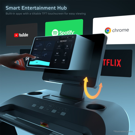 Banda de alergare electrica inSPORTline ZenRun 300 [7]