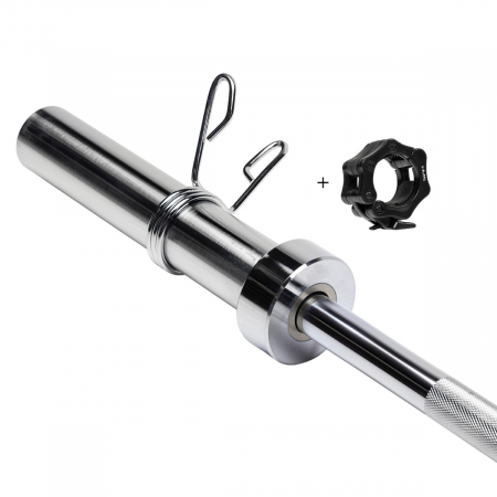 Bara haltera olimpica curbata GOL200 150cm/50mm [4]