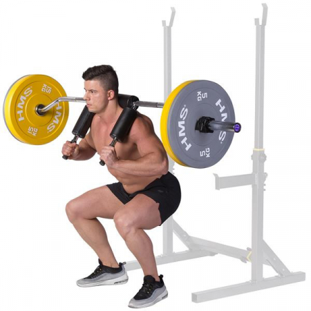 Bara haltera olimpică CURL HMS GOL320 220 cm [9]