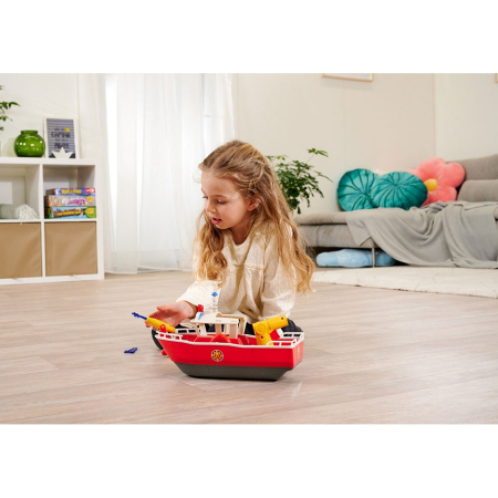 Barca Simba Fireman Sam Titan Fireboat 32 cm cu figurina si accesorii [12]