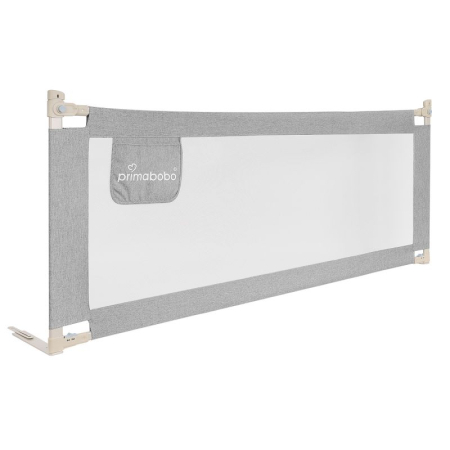 Bariera protectie pat culisanta XXL 200 cm Classic Primabobo, inaltime reglabila 68-98 cm [8]