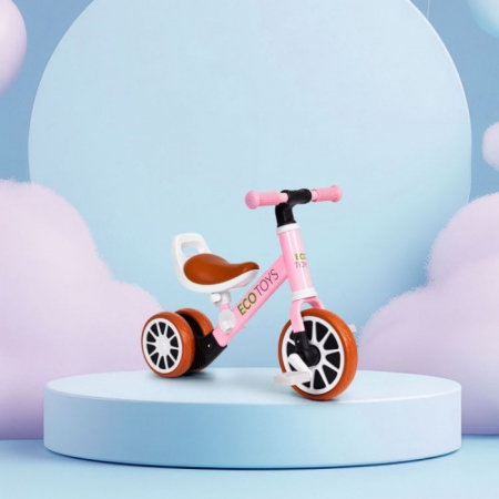 Bicicleta 2 in 1 cu pedale detasabile Ecotoys LC-V1307N [9]