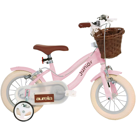 Biciclete copii cu roti 16 inch (4-9 ani) - Bicicleta copii Dino Bikes 16" Vintage pink