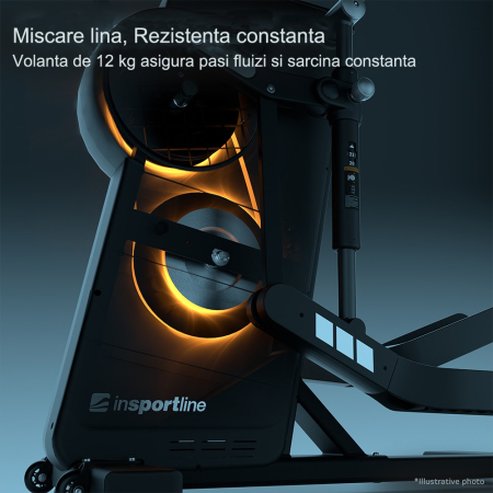 Bicicleta eliptica inSPORTline ZenStride 1200 [10]