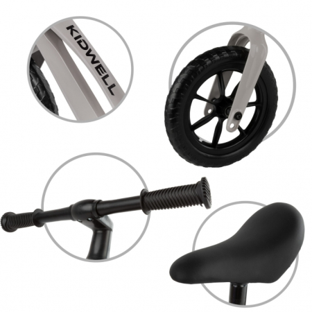 Bicicleta fara pedale, cadru magneziu, roti EVA, Kidwell VITO [3]