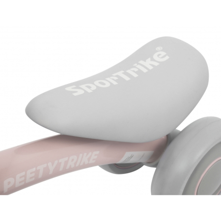 Bicicleta fara pedale cu 4 roti din plastic SporTrike - Roz [5]