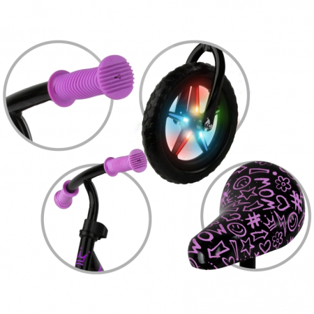 Bicicleta fara pedale cu LED Kidwell REBEL [3]