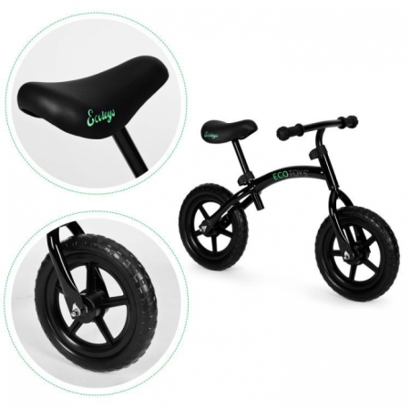 Bicicleta fara pedale cu roti din spuma EVA Ecotoys YM-BB-13 [3]