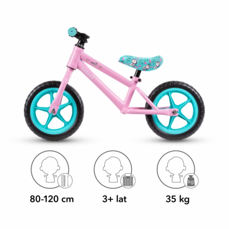 Bicicleta fara pedale cu roti din spuma EVA Kidwell MUNDO [4]