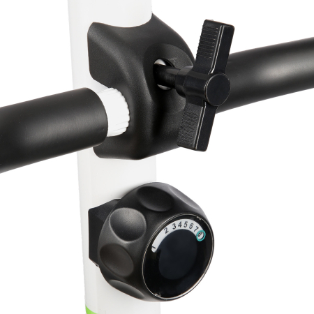 Bicicleta Magnetica HMS M9239, alb-verde [10]