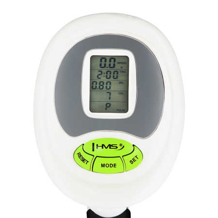 Bicicleta Magnetica HMS M9239, alb-verde [14]