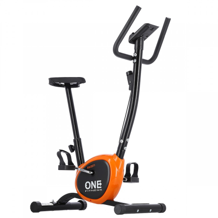 Bicicleta mecanica HMS ONE RW3011 Negru/Portocaliu [3]