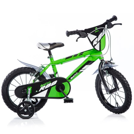 Biciclete copii cu roti 14 inch (3-7 ani) - Bicicleta pentru copii model R88 DB-414U-R88 Dino Bikes, 14 inch