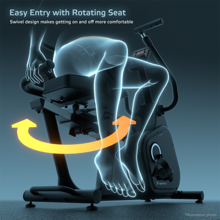 Bicicleta recumbent inSPORTline ZenSeat 100 [10]