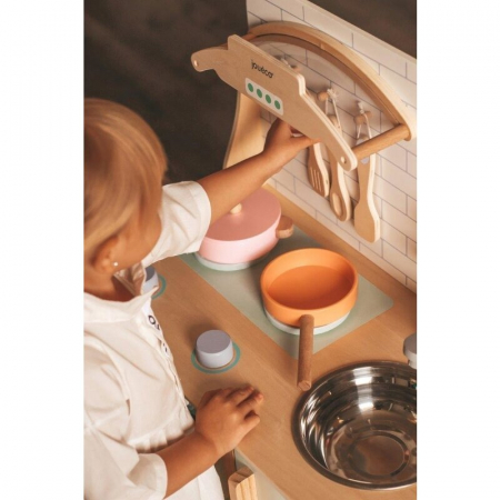 Bucatarie din lemn cu accesorii reglabila - Joueco [5]